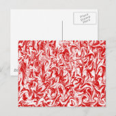 Carte Postale Tourbillon rouge et blanc (Devant / Derrière)