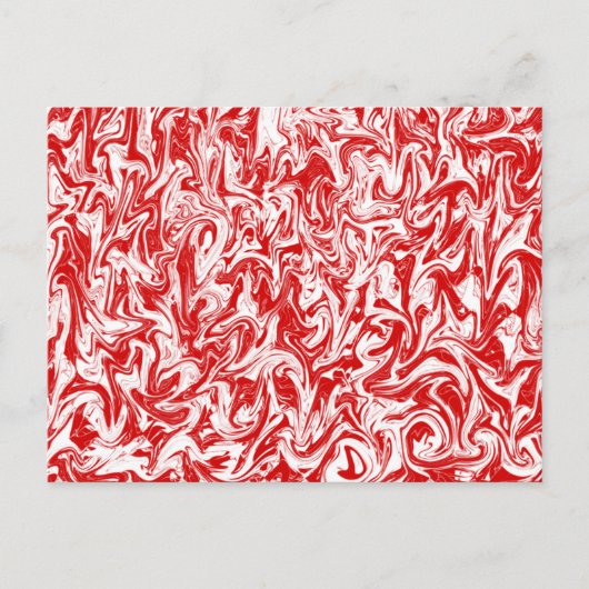 Carte Postale Tourbillon rouge et blanc (Devant)