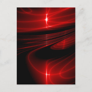 Carte Postale Tourbillon Rouge Noir