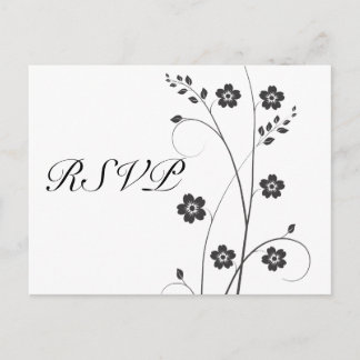 Carte postale tourbillonnant Blooms RSVP