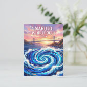 Carte Postale Tourbillons de Naruto Japon (Debout devant)