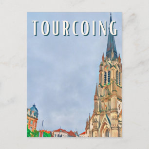 Carte Postale Tourcoing Photo Vintage