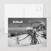 Carte postale tourisme Finlande (Devant / Derrière)