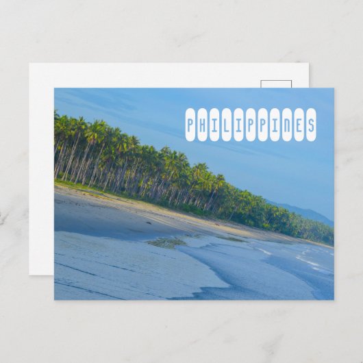 Carte Postale Tourisme Philippines (Devant / Derrière)