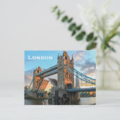 Carte Postale Tourisme vintage de Londres (Debout devant)