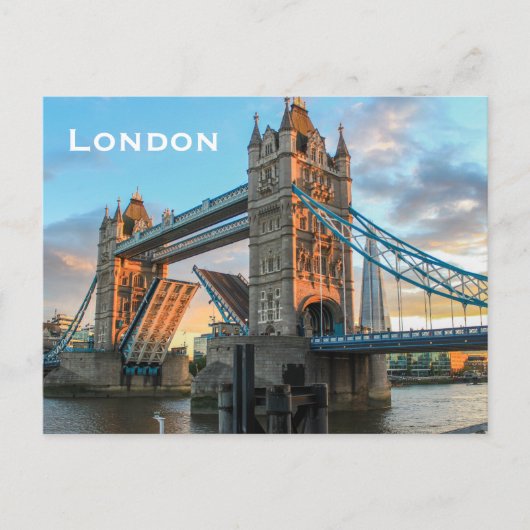 Carte Postale Tourisme vintage de Londres (Devant)