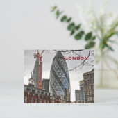 Carte Postale Tourisme vintage de Londres (Debout devant)