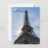 Carte Postale Tourisme Voyage Paris Vintage (Devant / Derrière)