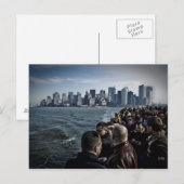Carte Postale Touristes de Manhattan (Devant / Derrière)