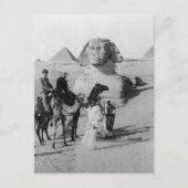 Carte Postale Touristes en voyage par Sphinx (Devant)