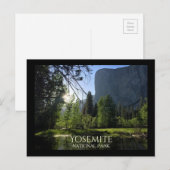 Carte postale touristique du parc national de Yose (Devant / Derrière)