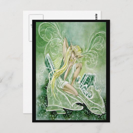 Carte Postale Tourmaline verte (Devant / Derrière)