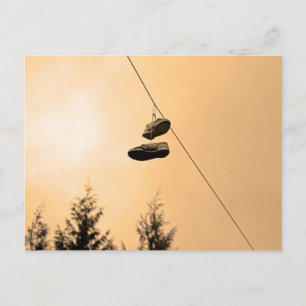 Carte Postale Tournage de chaussures