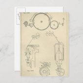 Carte Postale Tournage de coton II (Devant / Derrière)