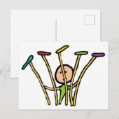 Carte Postale Tournage de plaque (Devant / Derrière)