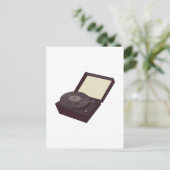 Carte Postale Tourne-disque (Debout devant)