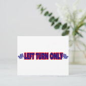 Carte Postale Tourne gauche uniquement (Debout devant)