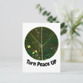Carte Postale Tourner la paix (Debout devant)