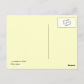 Carte Postale Tournesol (Dos)