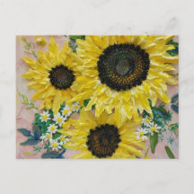 Carte postale Tournesol