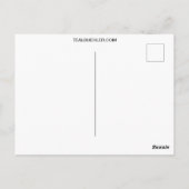 Carte Postale Tournesol (Dos)