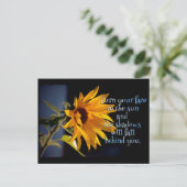 Carte Postale Tournesol (Debout devant)