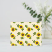 Carte Postale Tournesol (Debout devant)