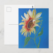 Carte Postale Tournesol (Devant / Derrière)