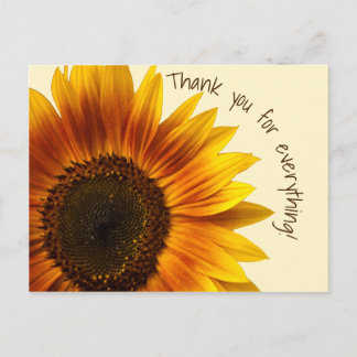 Carte Postale Tournesol
