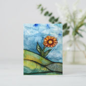 Carte Postale Tournesol (Debout devant)
