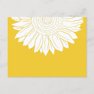 Carte Postale tournesol