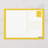 Carte Postale tournesol (Dos)