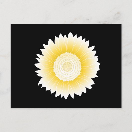 Carte Postale tournesol (Devant)
