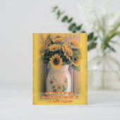 Carte Postale Tournesol (Debout devant)