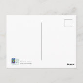 Carte postale tournesol (Dos)