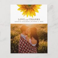 Tournesol à l'aquarelle. Merci pour un mariage rus