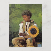 Carte Postale Tournesol à l'enseignant Winslow Homer (Devant)