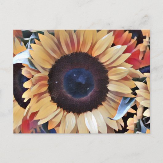 Carte Postale Tournesol de Dadaism (Devant)
