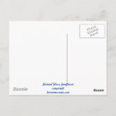 Carte Postale Tournesol et papillon - style vitrail ! (Dos)