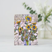 Carte postale - Tournesol Mosaic (Debout devant)