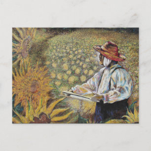 Carte Postale tournesol valparaíso