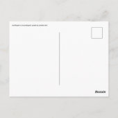 Carte Postale Tournesols (Dos)