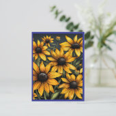 CARTE POSTALE TOURNESOLS #1 (Debout devant)