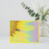 Carte Postale Tournesols de printemps (Debout devant)