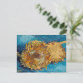 Carte Postale Tournesols de Van Gogh Peinture Art (Debout devant)