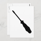 Carte Postale Tournevis (Devant / Derrière)