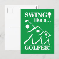 Tournez Comme Un Golf De Golfeur