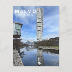 Carte Postale Tournez Torso City Malmo Suède Scandinavie moderne