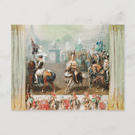 Carte Postale Tournoi de Knight (Devant)