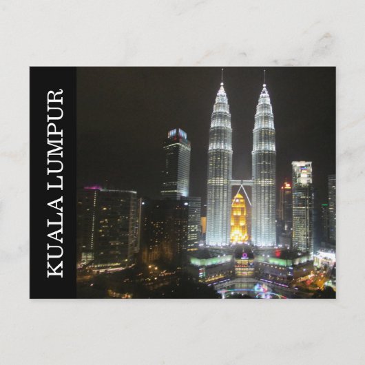 Carte Postale tours de nuit (Devant)